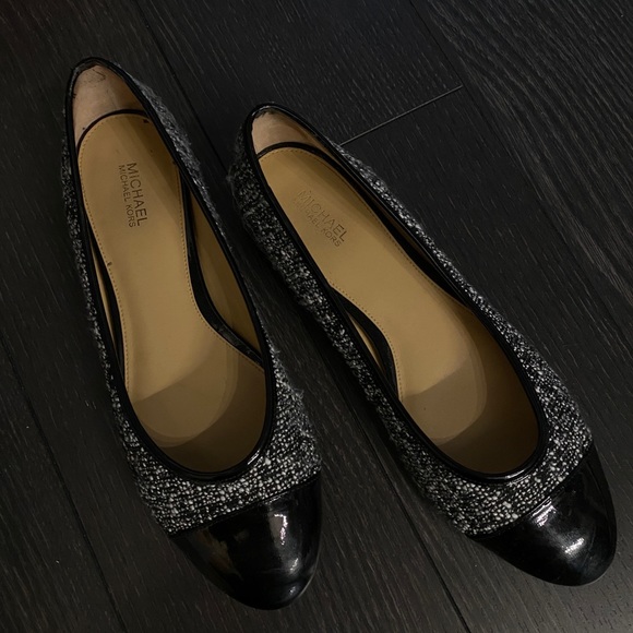 Michael Kors Tweed Ballet Flats size 7.5 - Picture 3 of 3